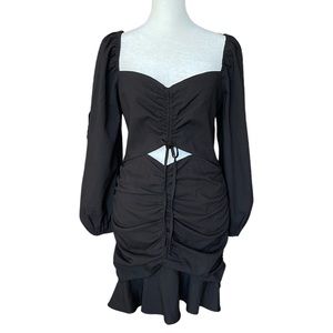 ACOA Black mini dress Goth Steampunk